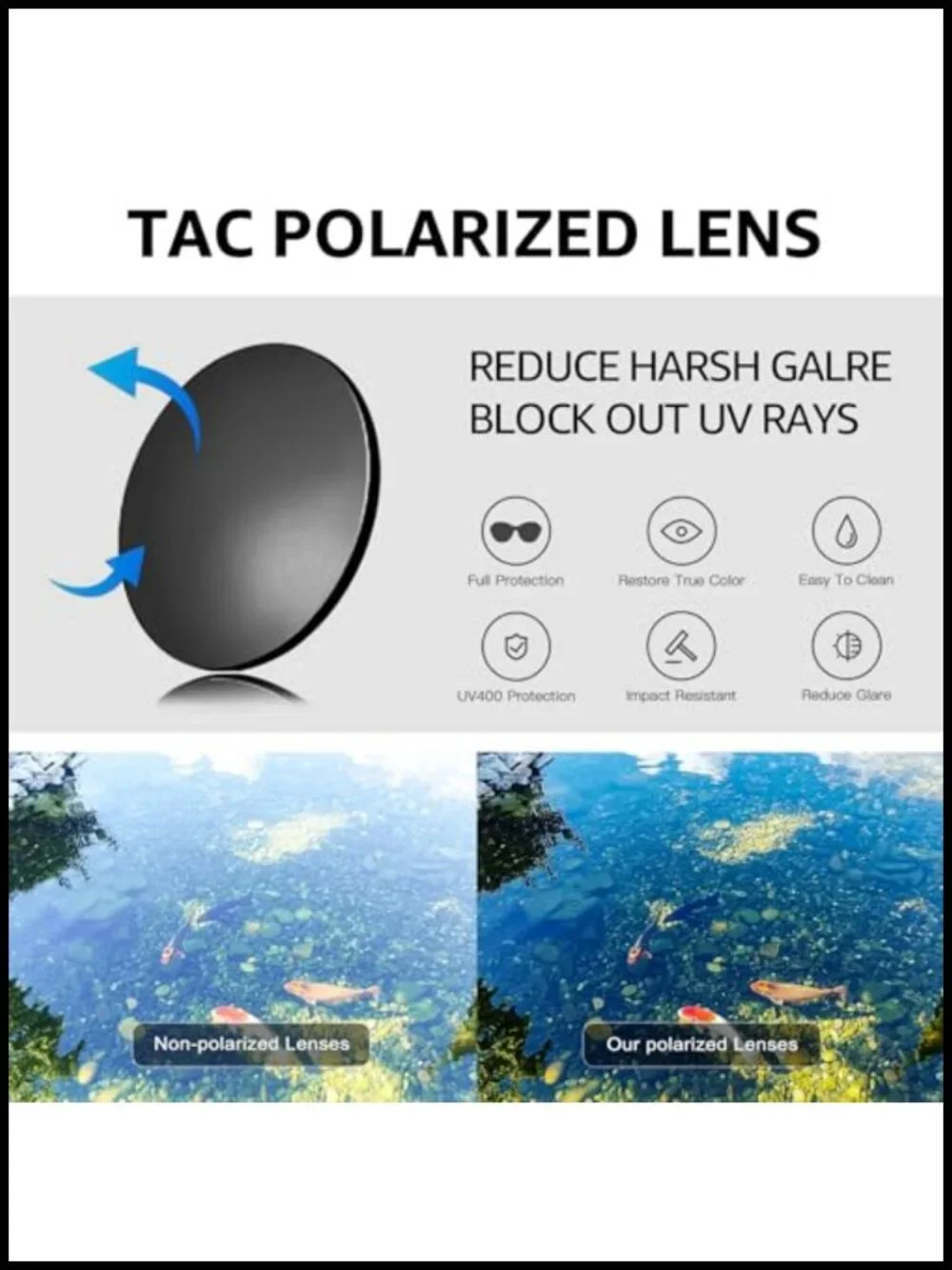 Fit Over Glasses Sunglasses Polarized Wrap Around UV Protection
